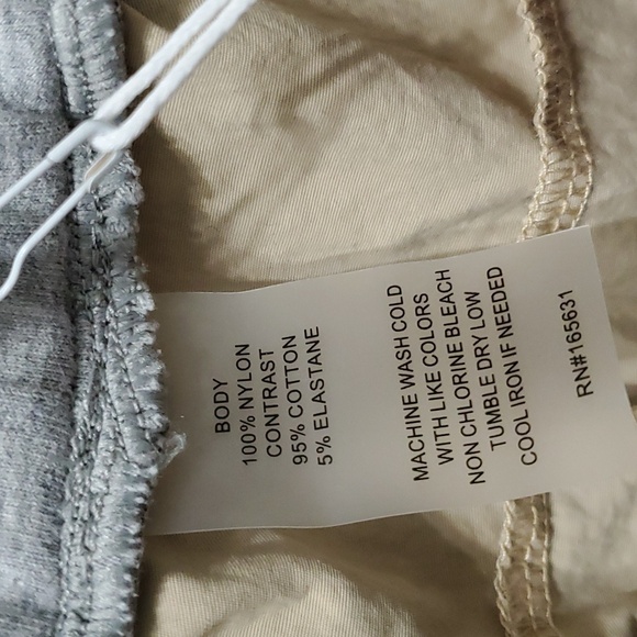 Calme by Johnny Was Mix Nylon Taper Leg Pant, Size Large,  NWT - Picture 10 of 10